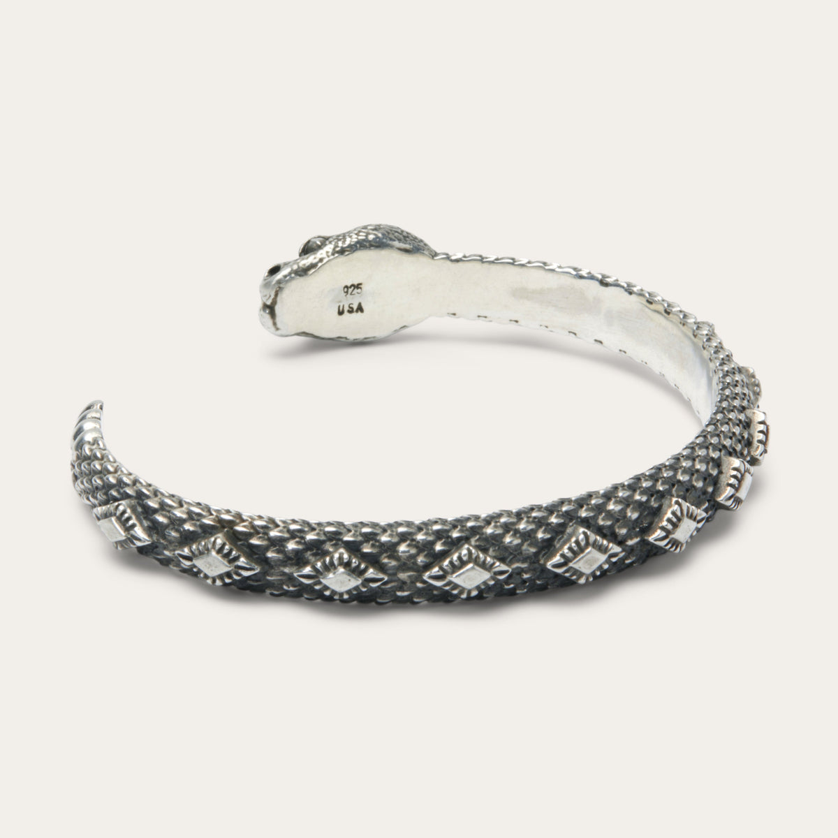 Rattlesnake Cuff Select a size - Stetson