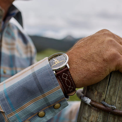Bulova x Stetson Longhorn Watch Brown - Stetson
