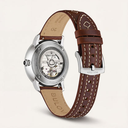 Bulova x Stetson Longhorn Watch Brown - Stetson
