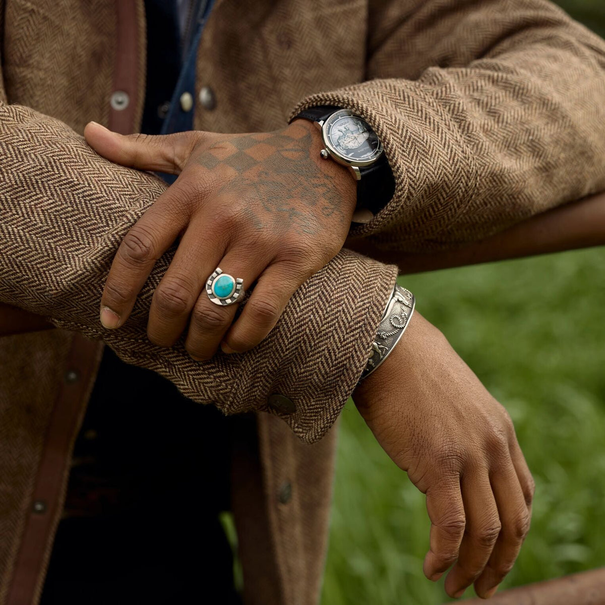 Bulova x Stetson Bison Watch Black - Stetson