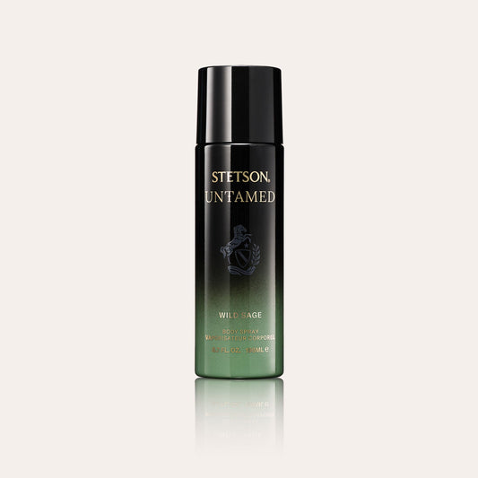 Stetson Untamed Wild Sage Body Spray Select a size - Stetson