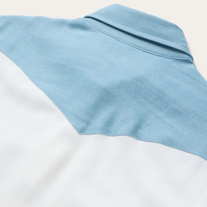 Denim Western Shirt White - Stetson