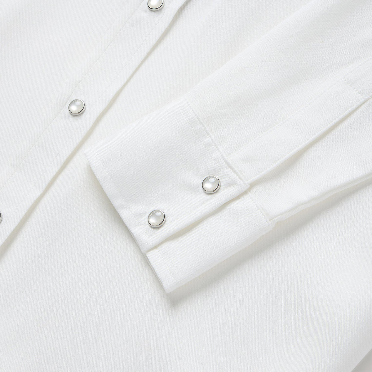 Embroidered Western Shirt White - Stetson