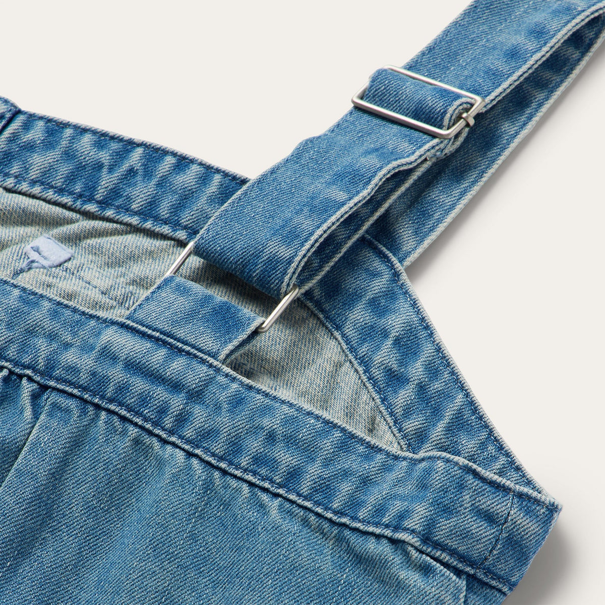 Button Front Denim Tank Top Blue - Stetson