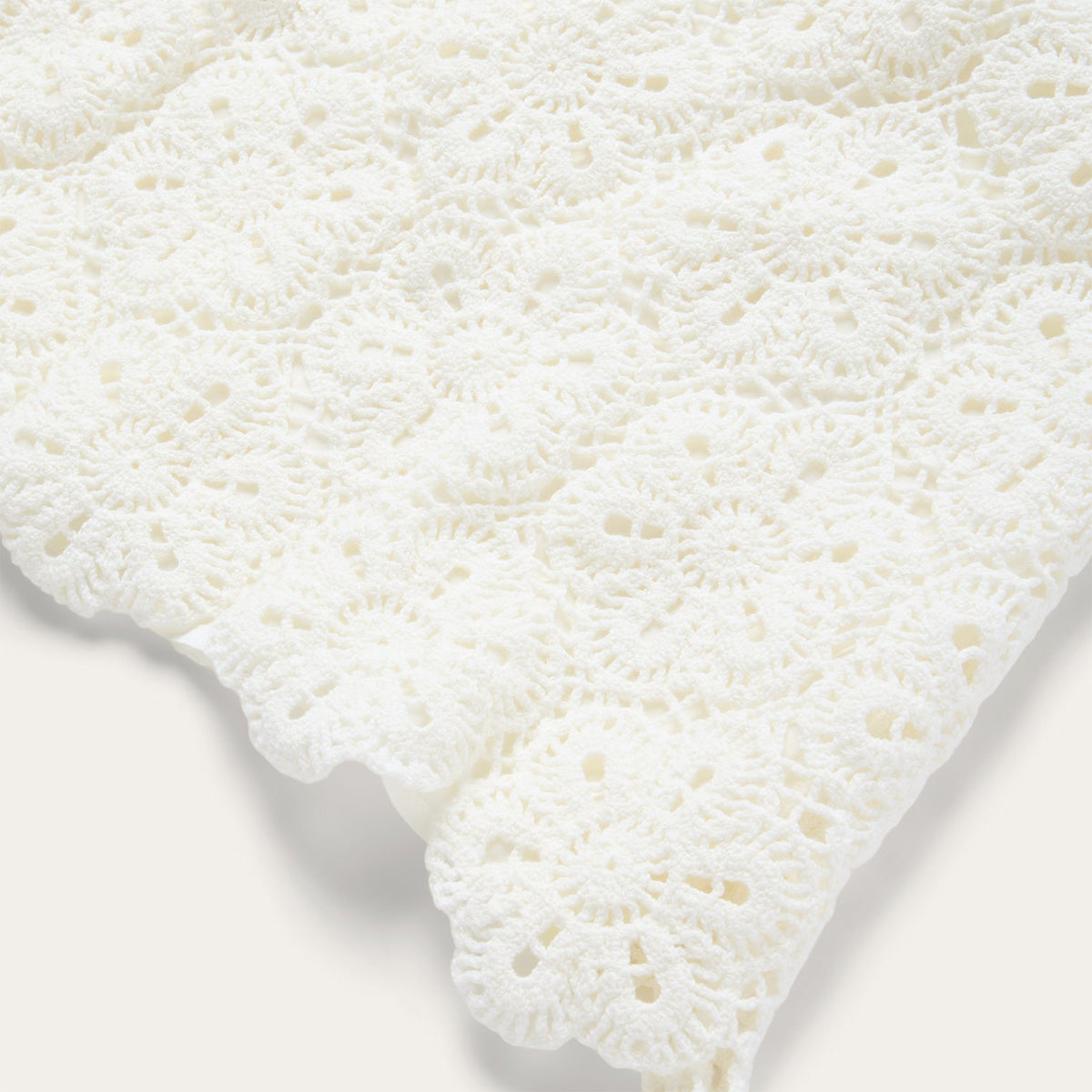 Crochet Tank Top White - Stetson