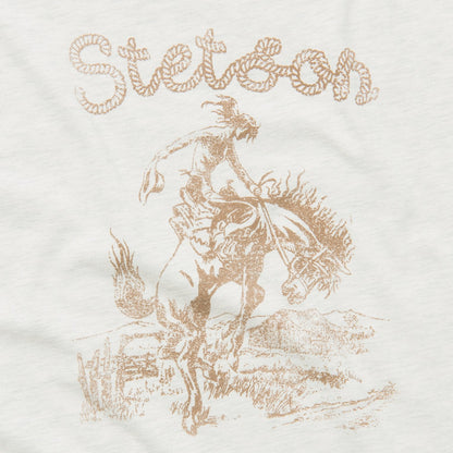 Giddy Up Graphic Tee White - Stetson