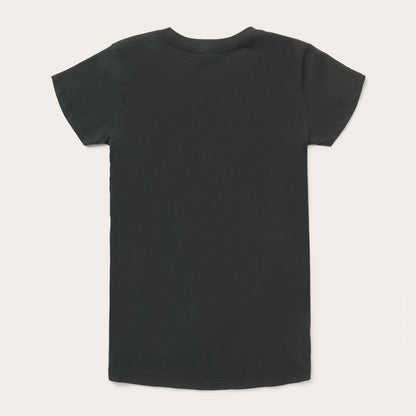 Rope Print Graphic Tee Black - Stetson