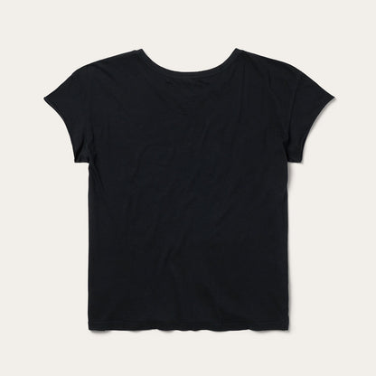 Bucking Cowboy Graphic Tee Black - Stetson