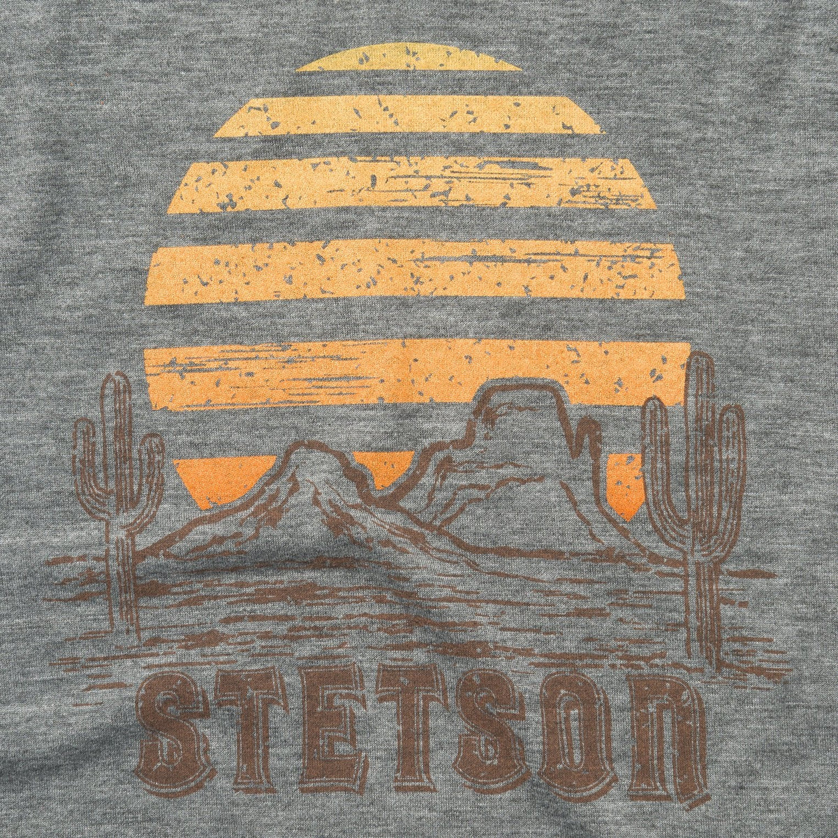 Sunset Graphic Tee Grey - Stetson