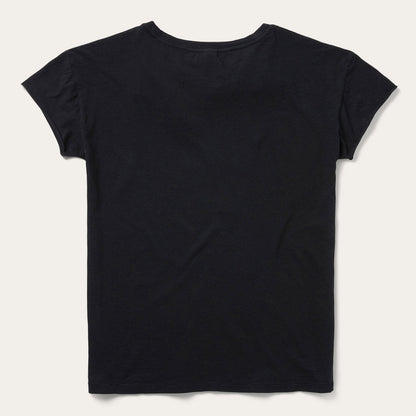 Sunset Saguaro Graphic Tee Black - Stetson