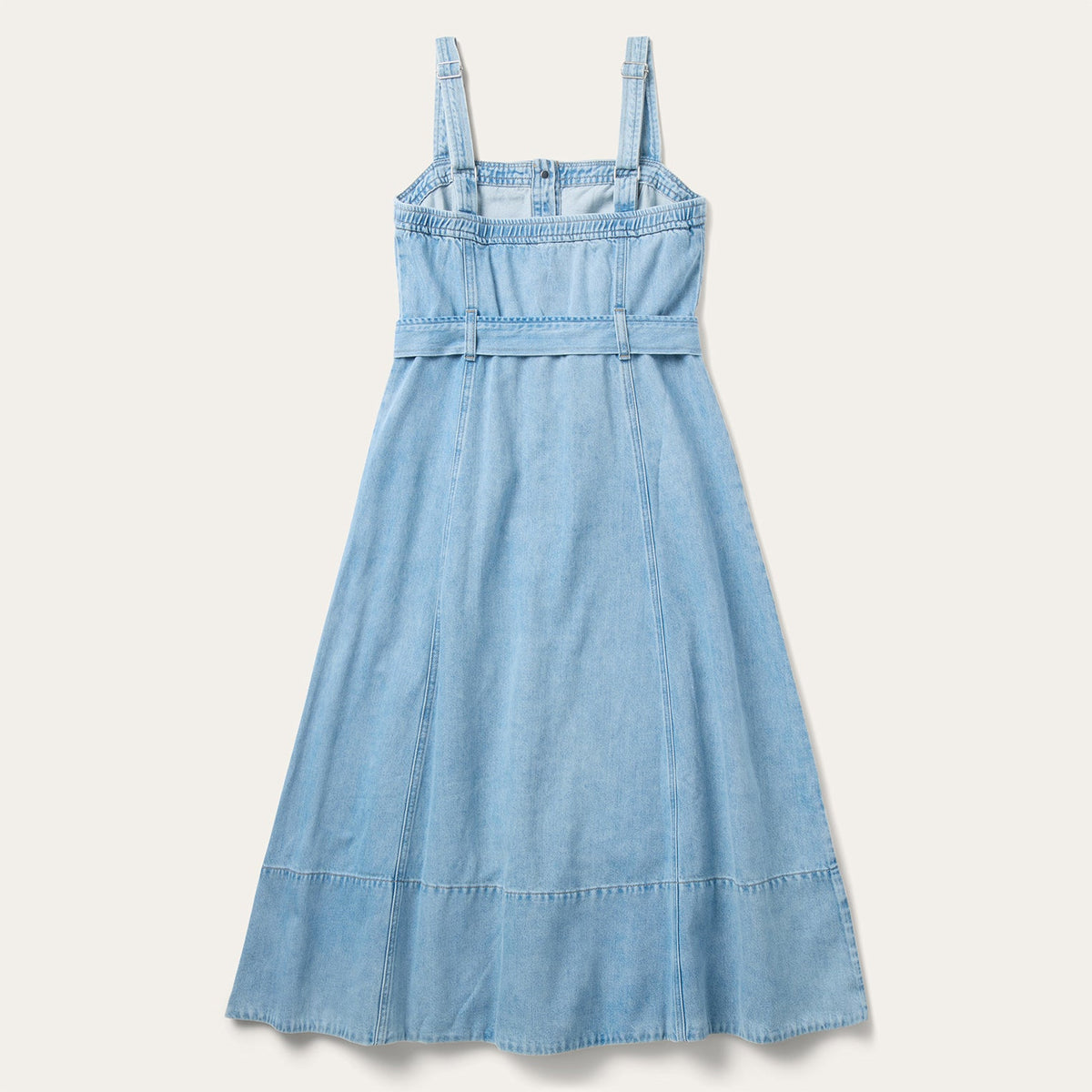 Denim Button Front Dress Blue - Stetson