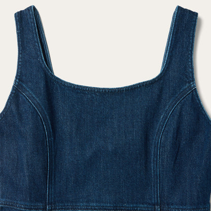 Stretch Denim Tank Dress Blue - Stetson