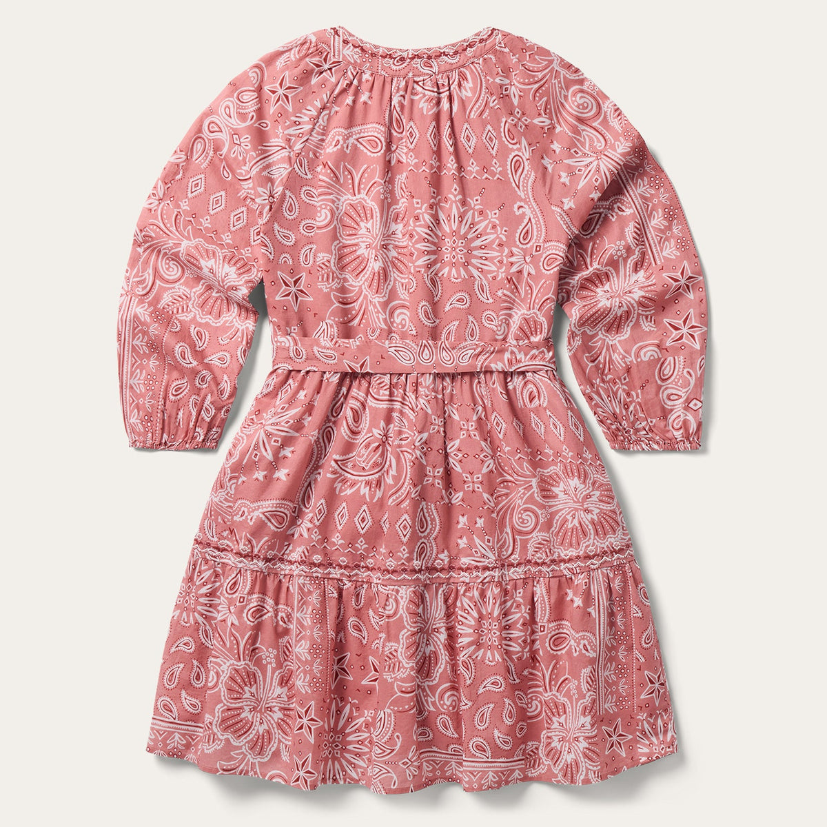 Tommy Bahama x Stetson Bandana Bay 3/4-Sleeve Dress Faded Rose - Stetson