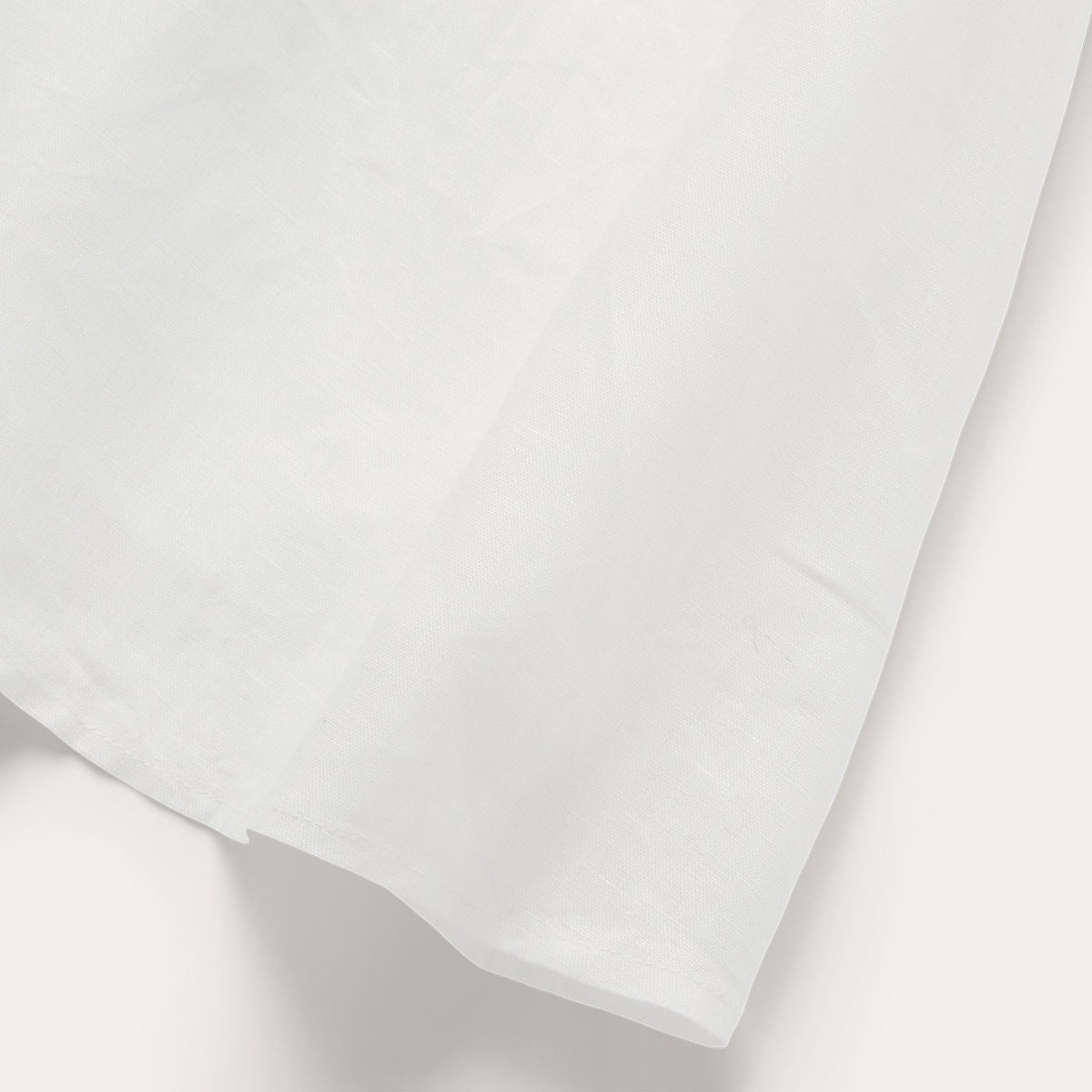White Linen Shirt Dress White - Stetson