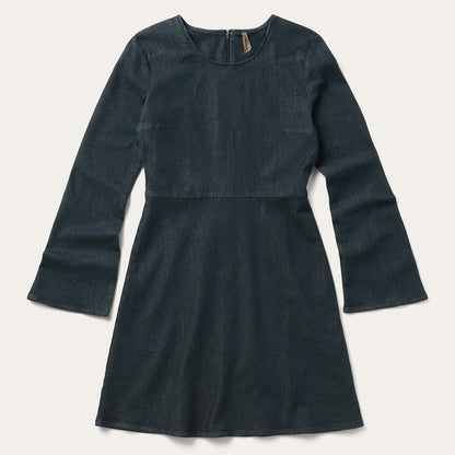 Dark Rinse Denim Dress Blue - Stetson