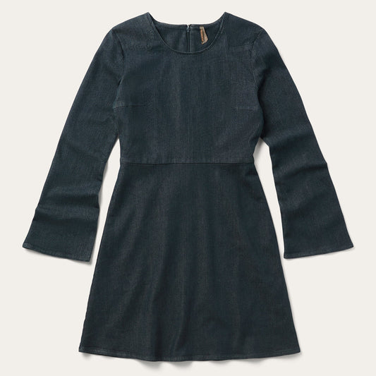 Dark Rinse Denim Dress Blue - Stetson