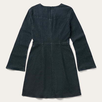 Dark Rinse Denim Dress Blue - Stetson