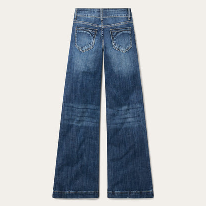 214 City Trouser Jeans Medium Blue - Stetson
