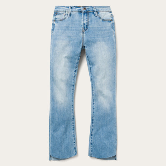 921 High-Rise Flare Crop Jeans Light Wash - Stetson