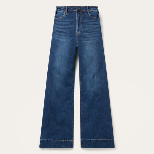 751 Wide Leg Jeans Medium Dark Blue - Stetson