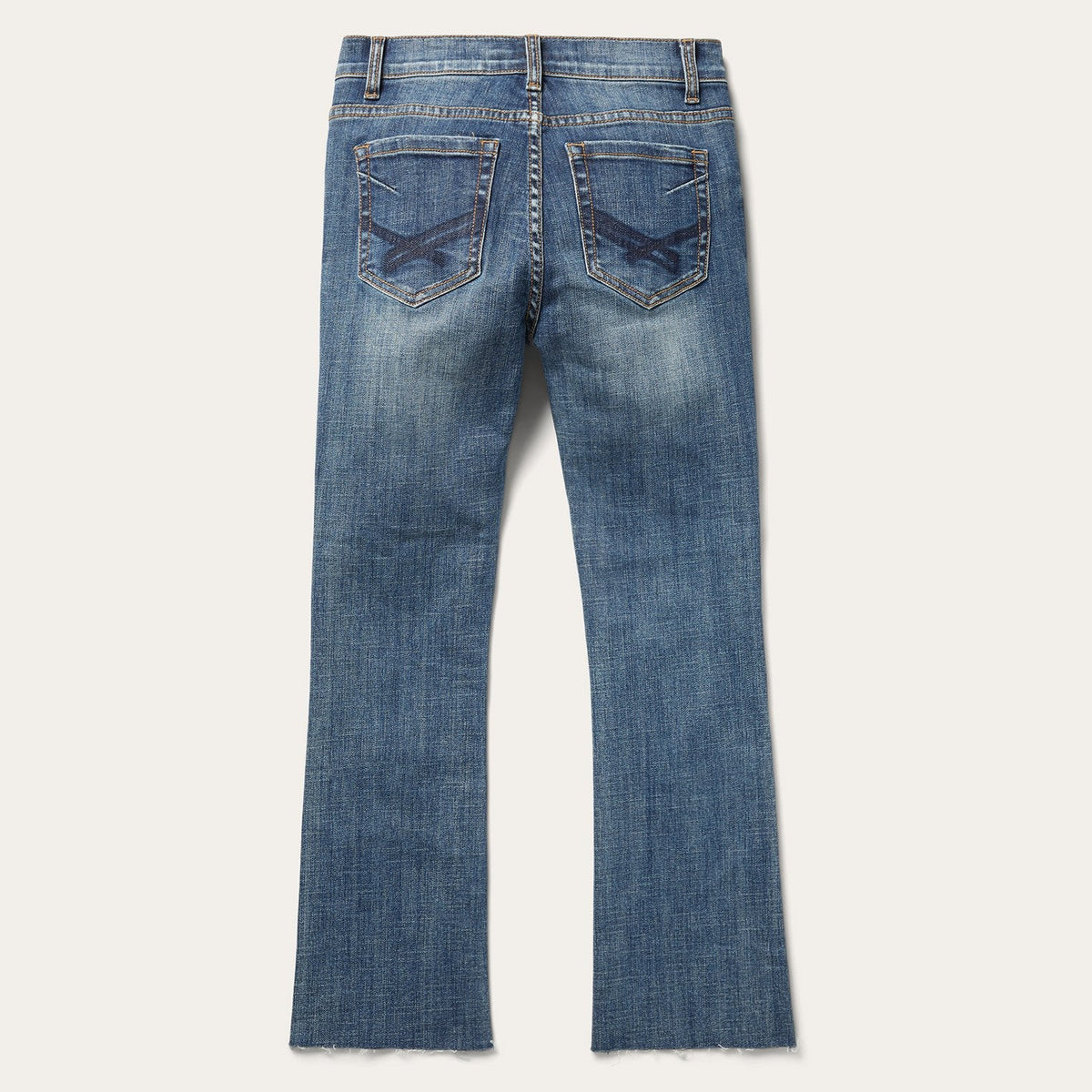921 High-Rise Flare Crop Jeans Medium Wash - Stetson