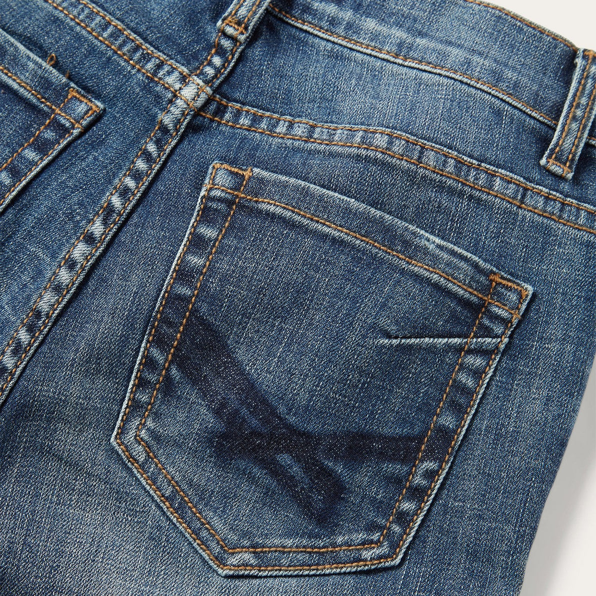 921 High-Rise Flare Crop Jeans Medium Wash - Stetson
