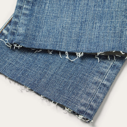 921 High-Rise Flare Crop Jeans Medium Wash - Stetson