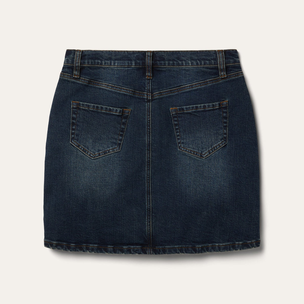 Stretch Denim 5-Pocket Skirt Blue - Stetson