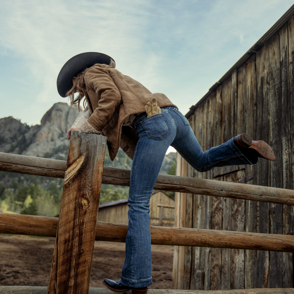 751 Wide Leg Jeans Medium Blue - Stetson