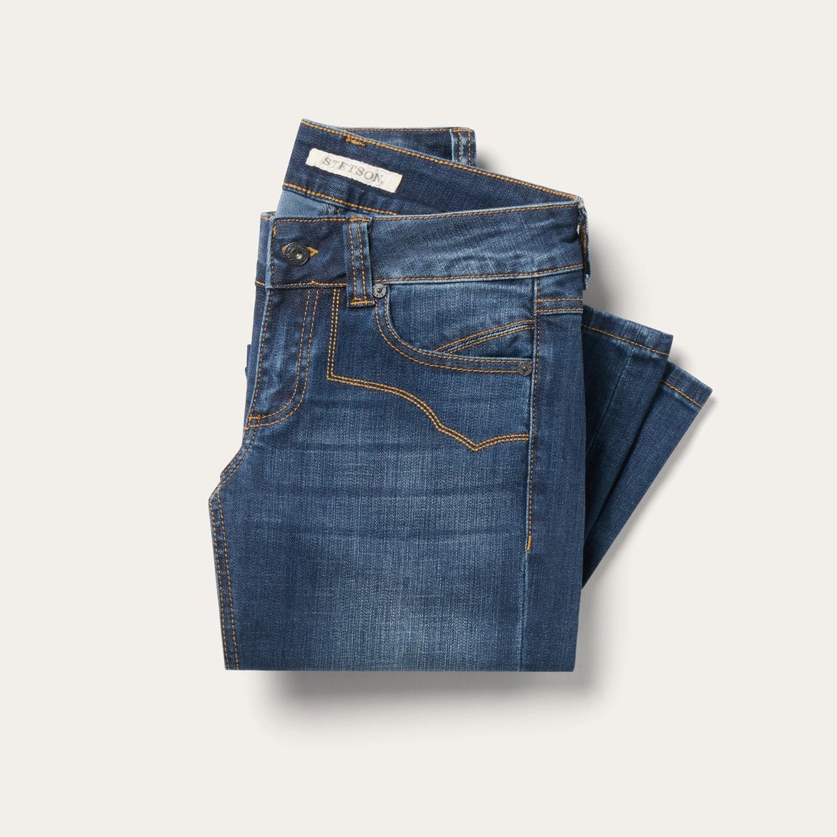816 Classic Bootcut Jeans Blue Medium Wash - Stetson
