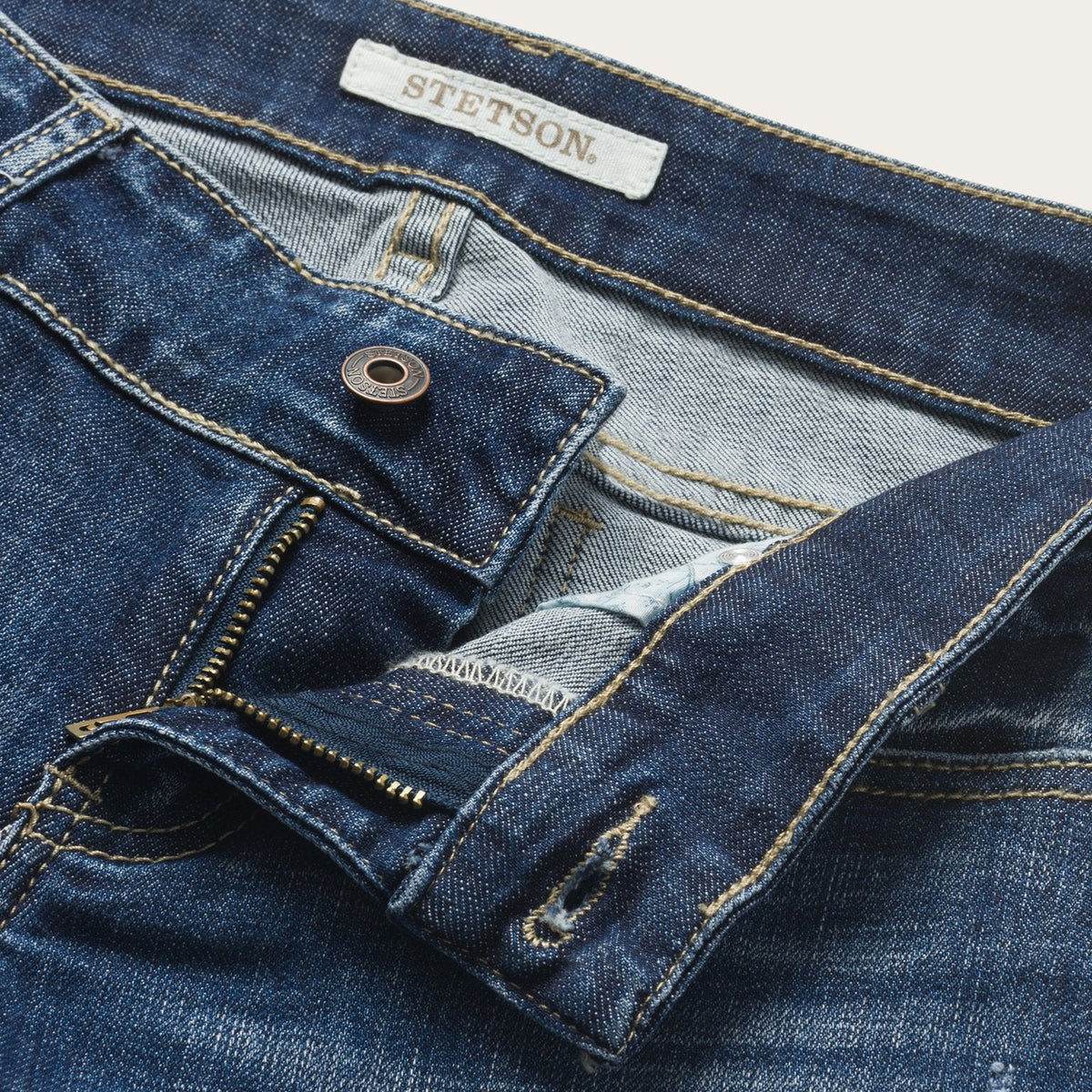 503 Skinny Fit Jeans Medium Wash - Stetson