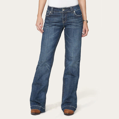 214 City Trouser Jeans Blue - Stetson