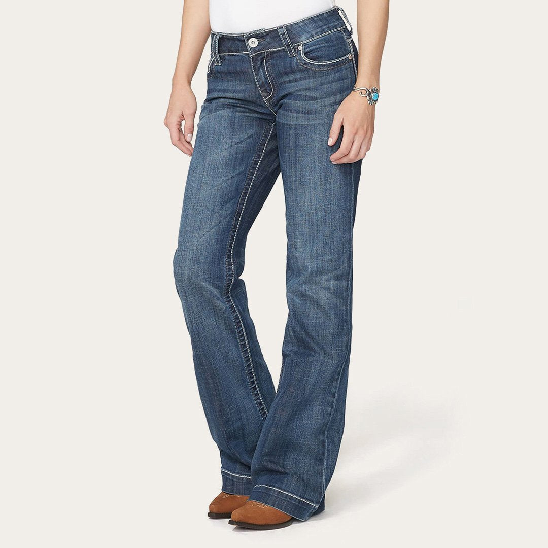 214 City Trouser Jeans Blue - Stetson