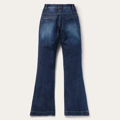 214 City Trouser Jeans Medium Dark Blue - Stetson