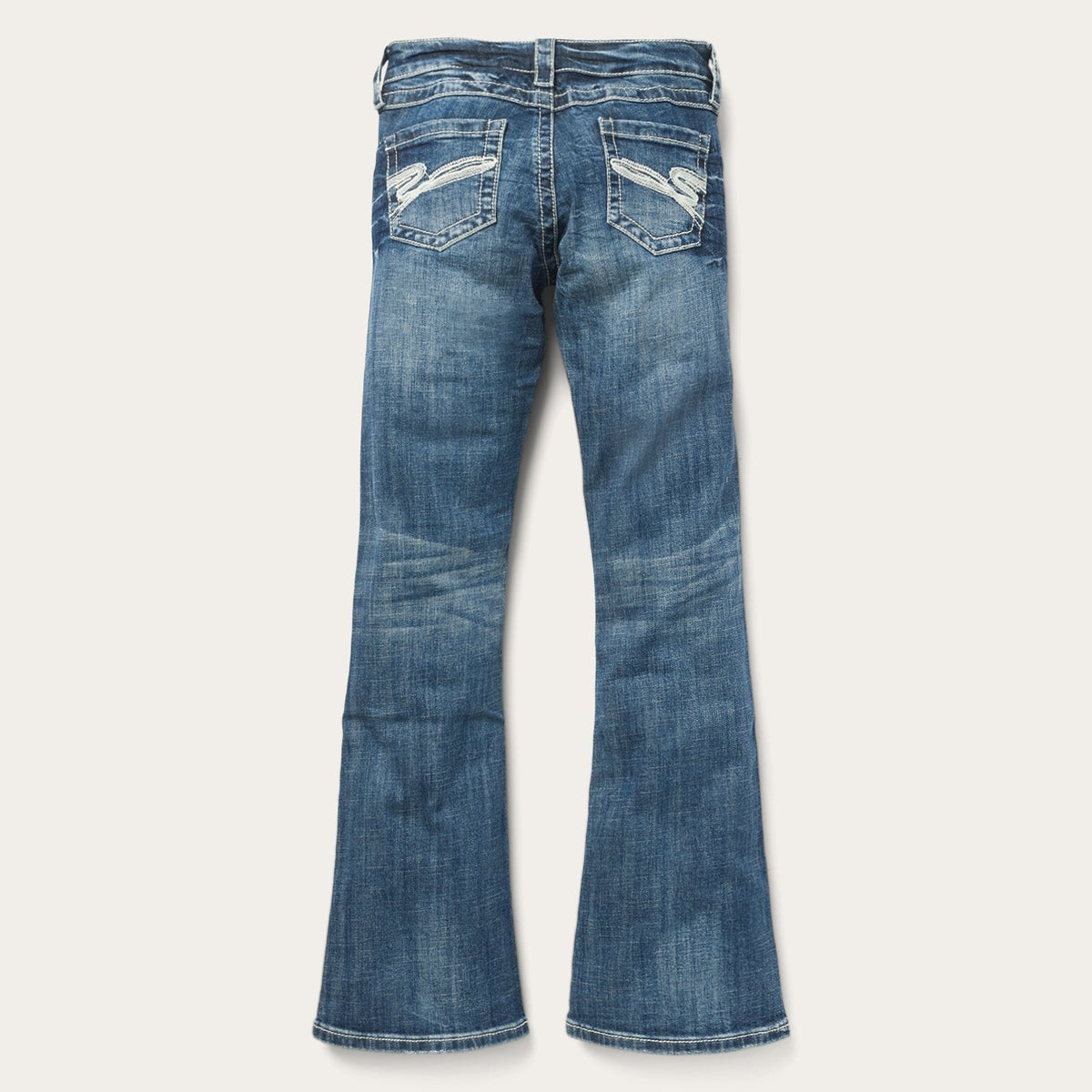 816 Classic Bootcut Jeans Destructed Wash - Stetson