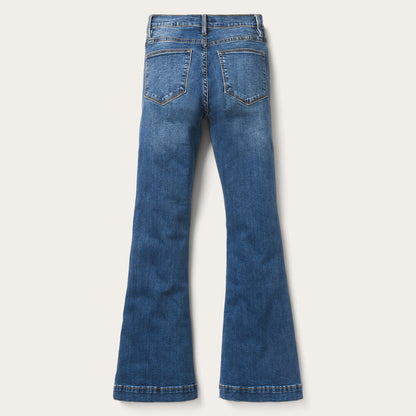 921 High-Rise Flare Jeans Blue - Stetson