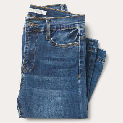 921 High-Rise Flare Jeans Blue - Stetson