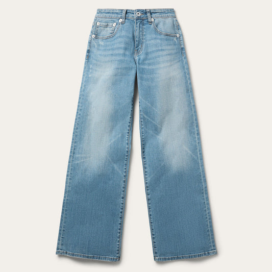 675 Mid-Rise Wide Leg Jeans Light Wash - Stetson