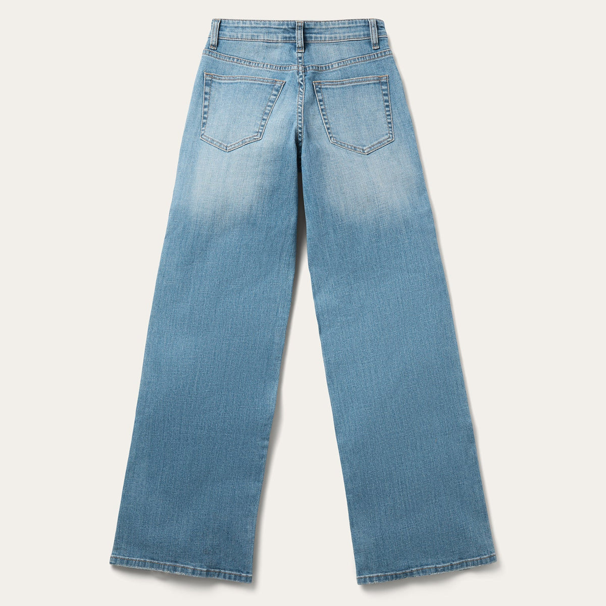 675 Mid-Rise Wide Leg Jeans Light Wash - Stetson