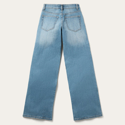 675 Mid-Rise Wide Leg Jeans Light Wash - Stetson