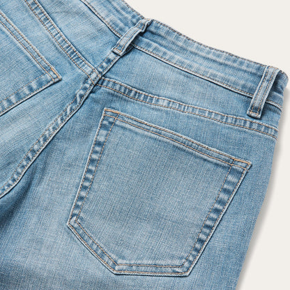 675 Mid-Rise Wide Leg Jeans Light Wash - Stetson