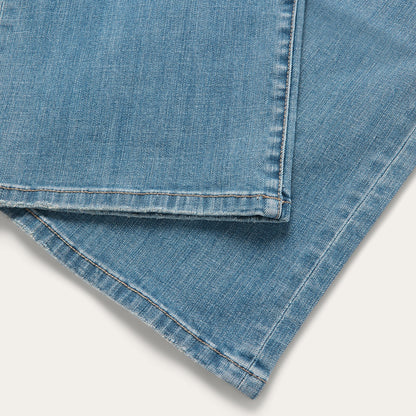 675 Mid-Rise Wide Leg Jeans Light Wash - Stetson