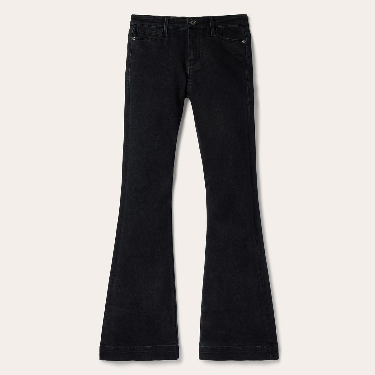 921 High-Rise Flare Jeans Black - Stetson