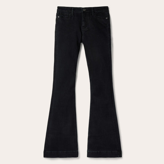 921 High-Rise Flare Jeans Black - Stetson