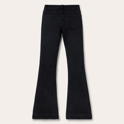 921 High-Rise Flare Jeans Black - Stetson