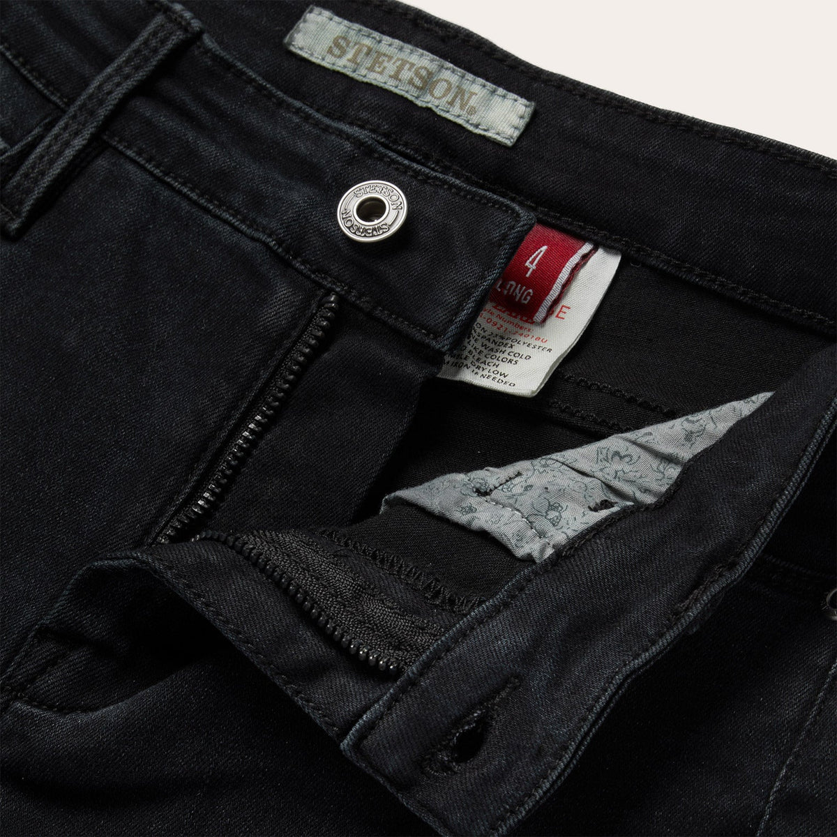 921 High-Rise Flare Jeans Black - Stetson