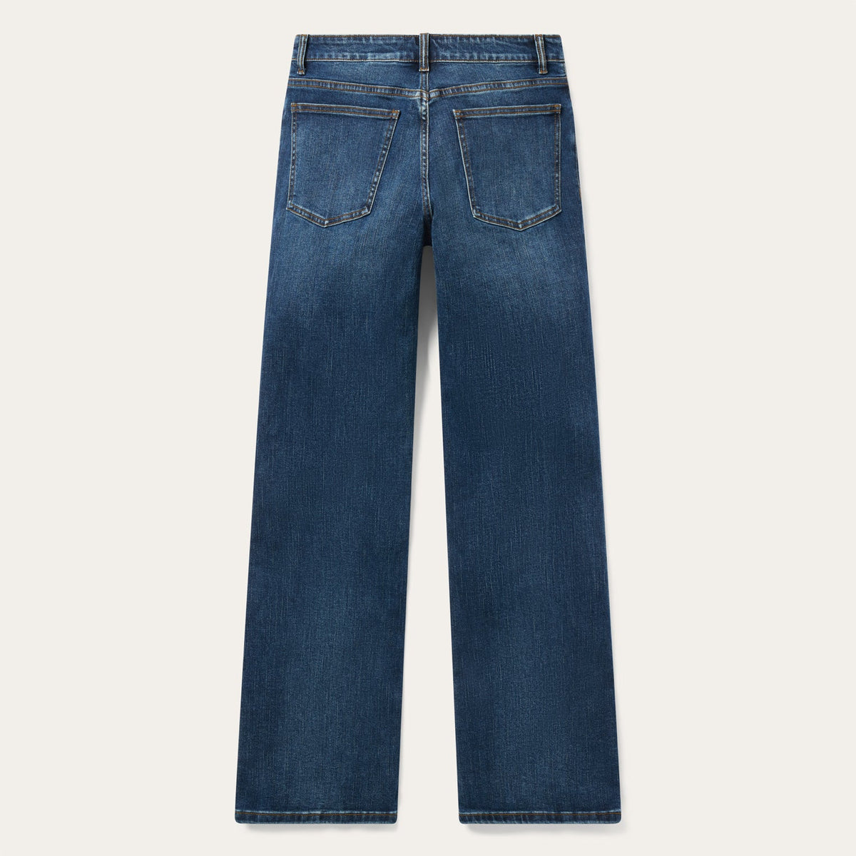 641 Mid-Rise Loose Bootcut Jeans Medium Blue - Stetson
