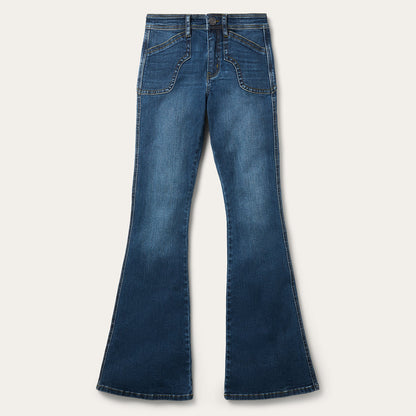 921 High-Rise Flare Jeans Dark Blue - Stetson