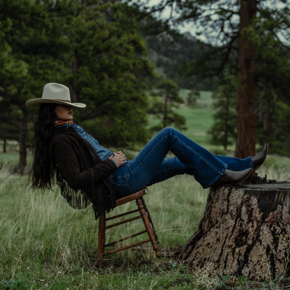 921 High-Rise Flare Jeans Dark Blue - Stetson