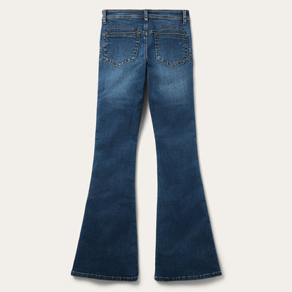 921 High-Rise Flare Jeans Dark Blue - Stetson